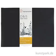 Artikelbild des Artikels “Hahnemühle Skizzenbuch D&S, 140g, schwarz DIN A3 quer (80 Blatt)“
