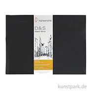 Artikelbild des Artikels “Hahnemühle Skizzenbuch D&S, 140g, schwarz DIN A4 quer (80 Blatt)“