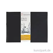 Artikelbild des Artikels “Hahnemühle Skizzenbuch D&S, 140g, schwarz DIN A5 quer (80 Blatt)“