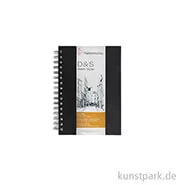 Artikelbild des Artikels “Hahnemühle Skizzenbuch D&S, 80 Seiten, 140g, schwarz, spiral DIN A5 (hoch)“