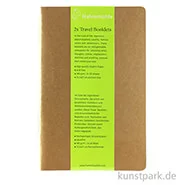 Artikelbild des Artikels “Hahnemühle TRAVEL Booklet, 20 Blatt, 140g, 2 Stück “