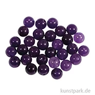 Artikelbild des Artikels “Halbedelsteinperlen Amethyst, ø 6 mm, 30 Stück “