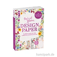 Artikelbild des Artikels “Handlettering Design Paper Block Blumen A6, Topp Verlag “