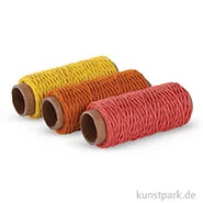 Artikelbild des Artikels “Hanfkordel-Set, 3 Stück, je 12 m 12 m | Gelb-Rot“