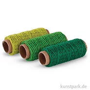 Artikelbild des Artikels “Hanfkordel-Set, 3 Stück, je 12 m 12 m | Grün-Töne“