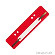 Artikelbild des Artikels “Heftstreifen aus Kunststoff 25 Stk | Rot“