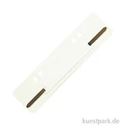 Artikelbild des Artikels “Heftstreifen aus Kunststoff 25 Stk | Weiß“