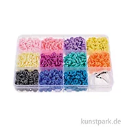 Artikelbild des Artikels “Heishi-Perlen-Set, Pastellfarben “