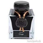 Artikelbild des Artikels “HERBIN Luxus Schreibtinte 1670 mit Goldschimmer - Sturmgrau, 50 ml “