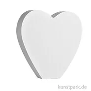 Artikelbild des Artikels “Herz aus MDF Holz, Weiß, Höhe 11 cm, Stärke 2 cm “