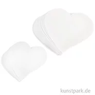 Artikelbild des Artikels “Herzen aus Papier, zwei Größen 6-8 cm, ausgestanzt, 50 Stück weiß “