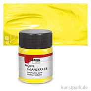 Artikelbild des Artikels “KREUL Acryl Glanzfarbe 50 ml | Gelb“