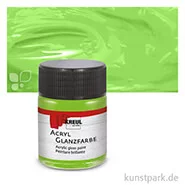 Artikelbild des Artikels “KREUL Acryl Glanzfarbe 50 ml | Lindgrün“