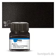Artikelbild des Artikels “KREUL Acryl Metallicfarbe 20 ml | Schwarz“
