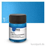 Artikelbild des Artikels “KREUL Acryl Metallicfarbe 50 ml | Blau“