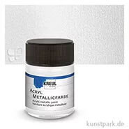 Artikelbild des Artikels “KREUL Acryl Metallicfarbe 50 ml | Perlmutt-Weiss“