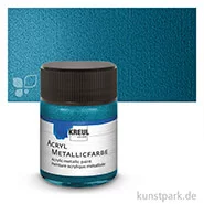 Artikelbild des Artikels “KREUL Acryl Metallicfarbe 50 ml | Petrol“