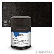 Artikelbild des Artikels “KREUL Acryl Metallicfarbe 50 ml | Schwarz“