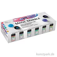 Artikelbild des Artikels “KREUL MAGIC MARBLE Marmorierfarben Set Metallic mit 6x20 ml “