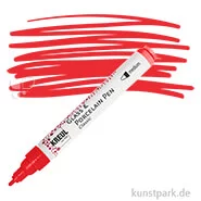 Artikelbild des Artikels “KREUL Glass & Porcelain Pen Classic medium 2-4 mm | Kirschrot“