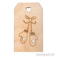 Artikelbild des Artikels “Holz-Anhänger - Handschuhe, 4,8 x 8,2 cm “