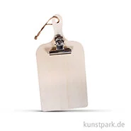 Artikelbild des Artikels “Holz-Klemmbrett Mini, 11,5x23x0,7 cm “