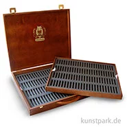 Artikelbild des Artikels “Schmincke Holz-Leerkasten dunkel - für 200 Pastell-Stifte “