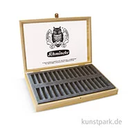 Artikelbild des Artikels “Schmincke Holz-Leerkasten hell - für 30 Pastell-Stifte “