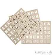 Artikelbild des Artikels “Buchstaben für Holz Letterboard - 120 Stück “