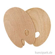 Artikelbild des Artikels “Holz Malpalette Oval, 20 x 30 cm “