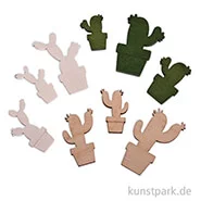 Artikelbild des Artikels “Holz-Streuteile Kakteen, 1,4 - 2,5 cm, 18 Stück sortiert “