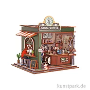 Artikelbild des Artikels “Holzbausatz 3D, Miniatur Cafe, Coffee Shop “