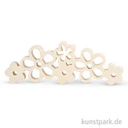 Artikelbild des Artikels “Holzblumen - 6 Stück verbunden “