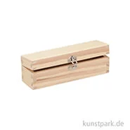 Artikelbild des Artikels “Holzbox - Rechteckig, länglich 17 x 5 x 5,5 cm (Außenmaß)“