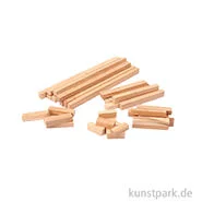 Artikelbild des Artikels “Holzklötzchen Set mit 200 Holzstäbchen in verschiedenen Längen, 600g “