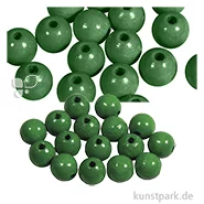 Artikelbild des Artikels “Holzperlen Farbig, Poliert, Durchmesser 10 mm, 52 Stück Farbe | Maigrün“