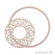 Artikelbild des Artikels “Holzscheibe Dream mit 18 cm Ring - modern, 13 cm, 2 Stück “