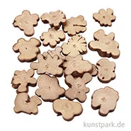 Artikelbild des Artikels “Holzscheiben-Mix, Größe 15-40 mm, 230 g “