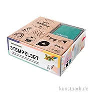 Artikelbild des Artikels “Holzstempel-Set HAPPY BIRTHDAY, 11-teilig “