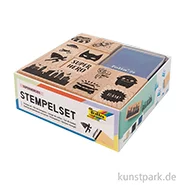 Artikelbild des Artikels “Holzstempel-Set SUPERHEROES, 12-teilig “