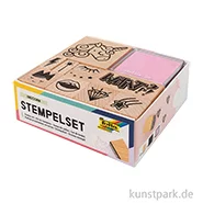 Artikelbild des Artikels “Holzstempel-Set UNICORN, 12-teilig “