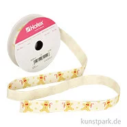 Artikelbild des Artikels “Hotex Baumwoll-Band - Lebkuchenmann Creme, 15 mm x 3 m “