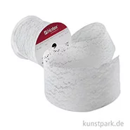 Artikelbild des Artikels “Hotex Spitzenband Blumen - Weiß - 60 mm x 2 m “