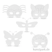 Artikelbild des Artikels “Insekten-Masken aus kräftigem Karton, 14-17 cm, 16 Stück sortiert “