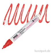 Artikelbild des Artikels “KREUL Textil Marker Glitter medium Stift | Rot“
