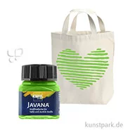 Artikelbild des Artikels “KREUL Javana Stoffmalfarbe für helle und dunkle Stoffe 20 ml | Blattgrün“