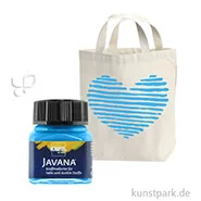 Artikelbild des Artikels “KREUL Javana Stoffmalfarbe für helle und dunkle Stoffe 20 ml | Blau“