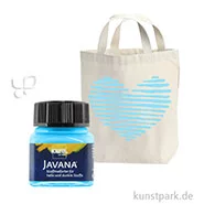 Artikelbild des Artikels “KREUL Javana Stoffmalfarbe für helle und dunkle Stoffe 20 ml | Hellblau“