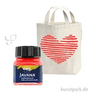 Artikelbild des Artikels “KREUL Javana Stoffmalfarbe für helle und dunkle Stoffe 20 ml | Rot“