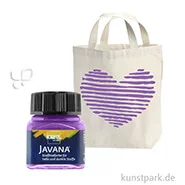 Artikelbild des Artikels “KREUL Javana Stoffmalfarbe für helle und dunkle Stoffe 20 ml | Violett“